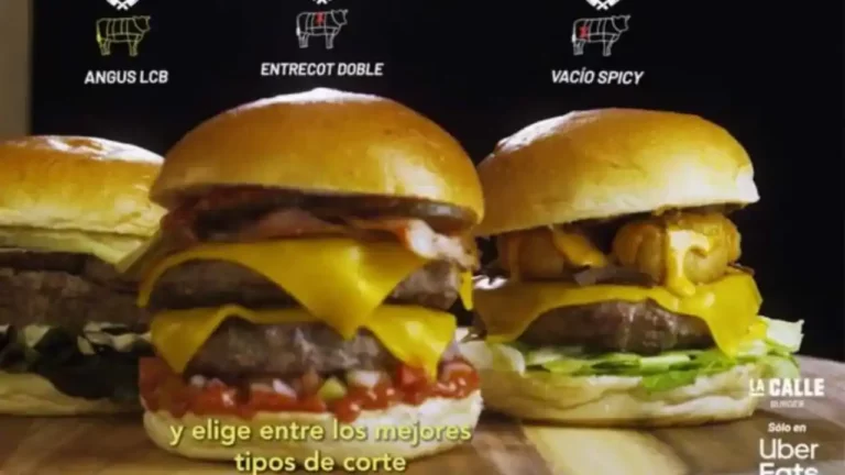 La Calle Burger Menú Precios España Actualizada 2024