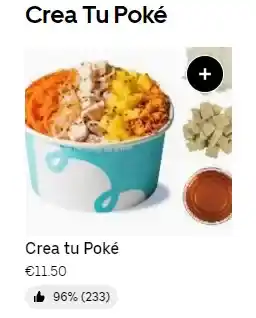 Mahalo Poke Crea Tu Poké Menú Precios