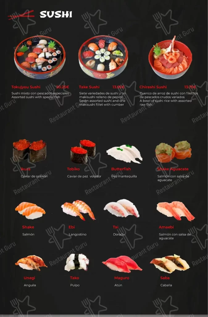 Sakura Sukiyaki Menú Y Precios