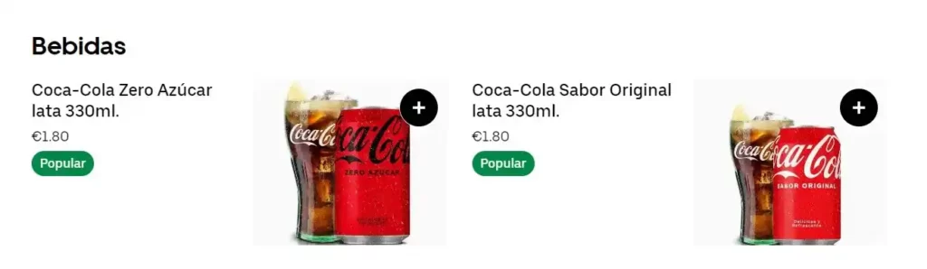 Soho Bebidas Menú Con Precios