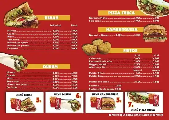 Super Kebab Picked For You Menú