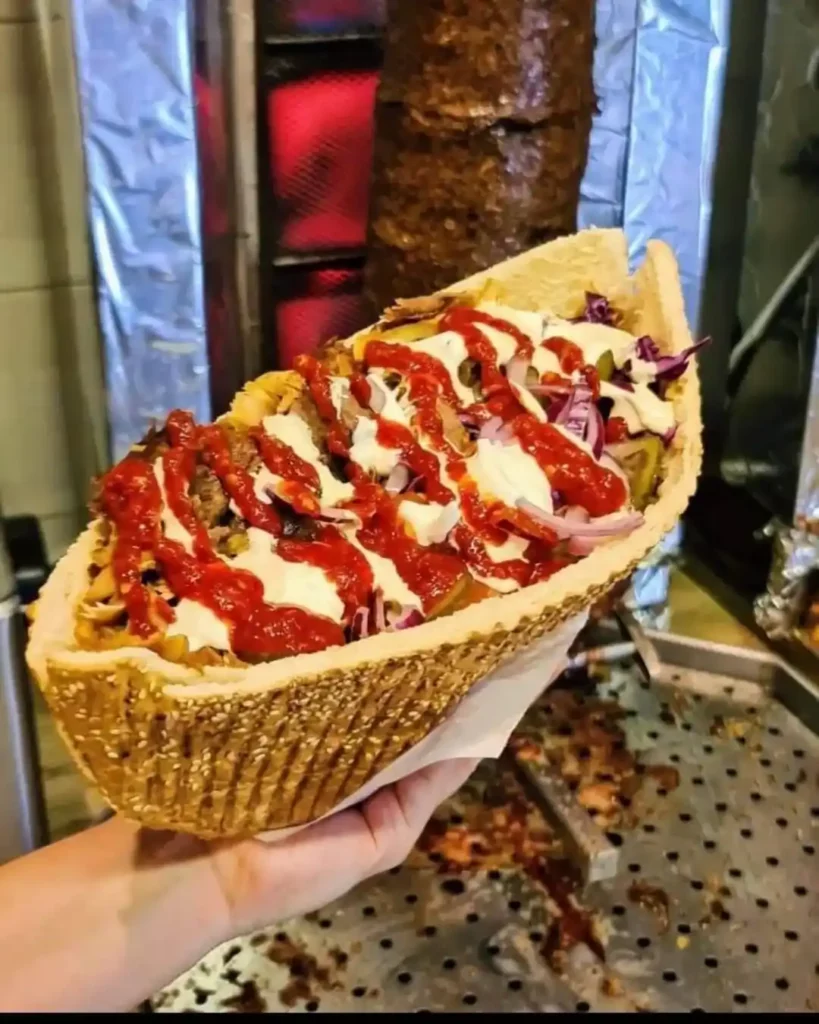 Menú A La Turca Döner Kebab